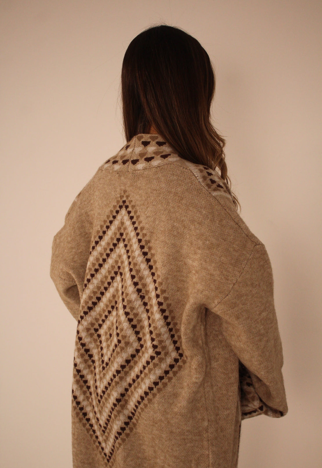 Knitted Aztec Kimono