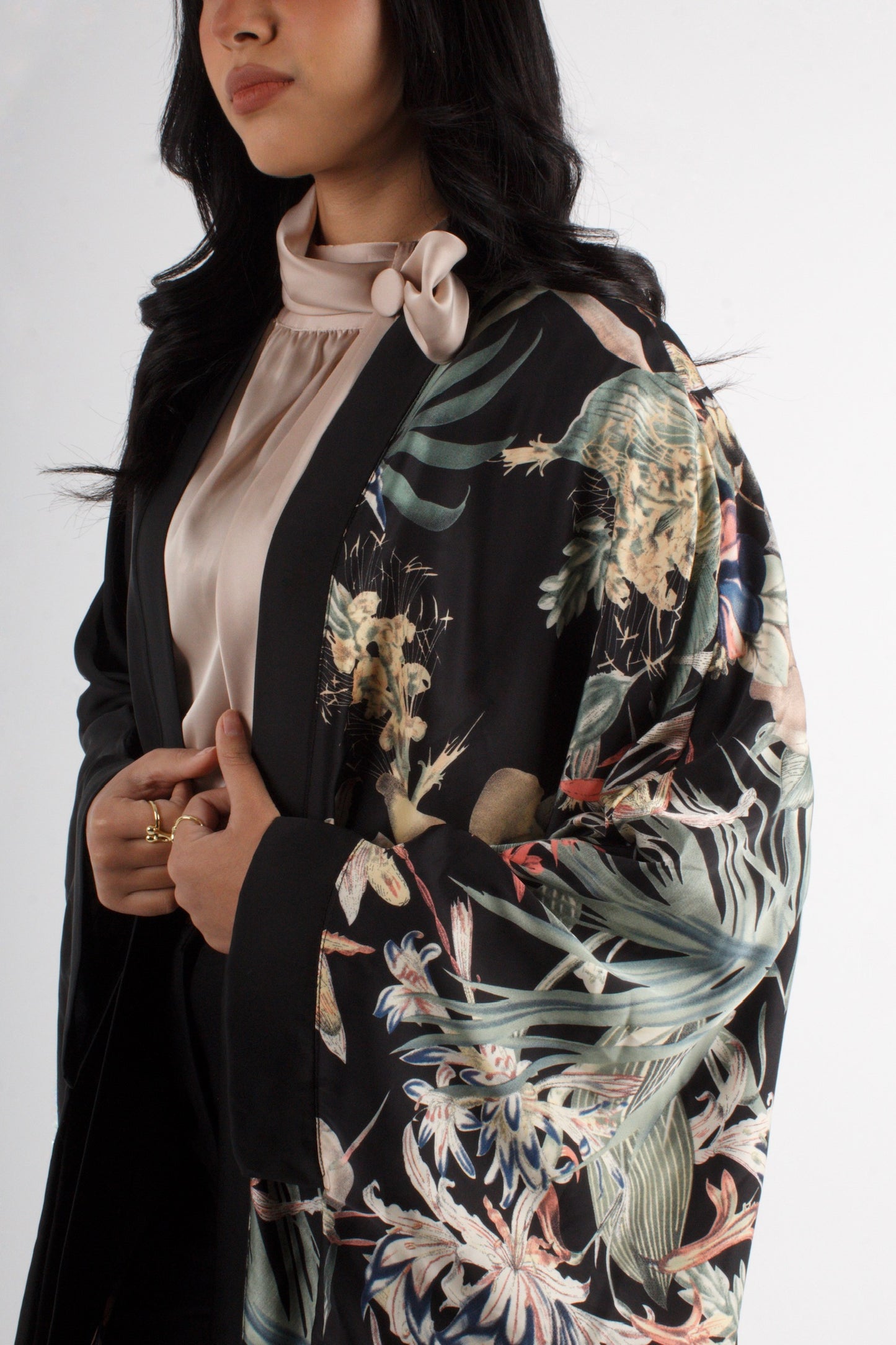 Gulf Satin Kaftan