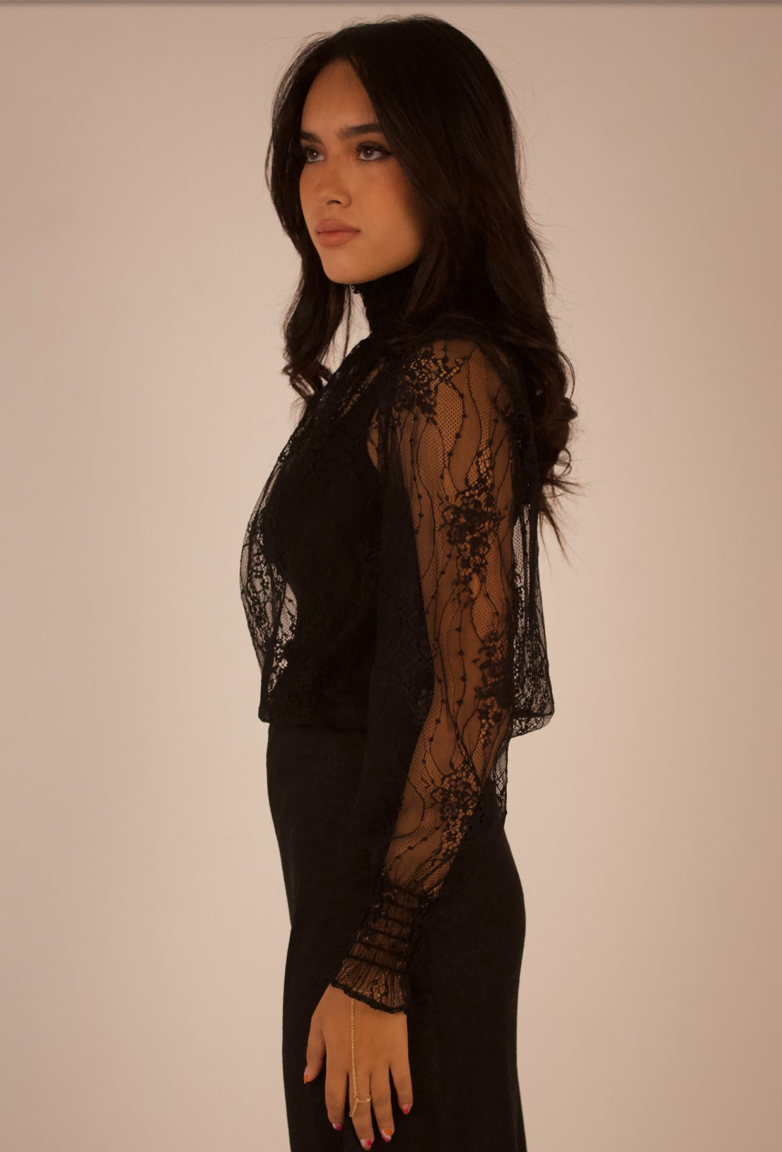 Black Dantelle blouse