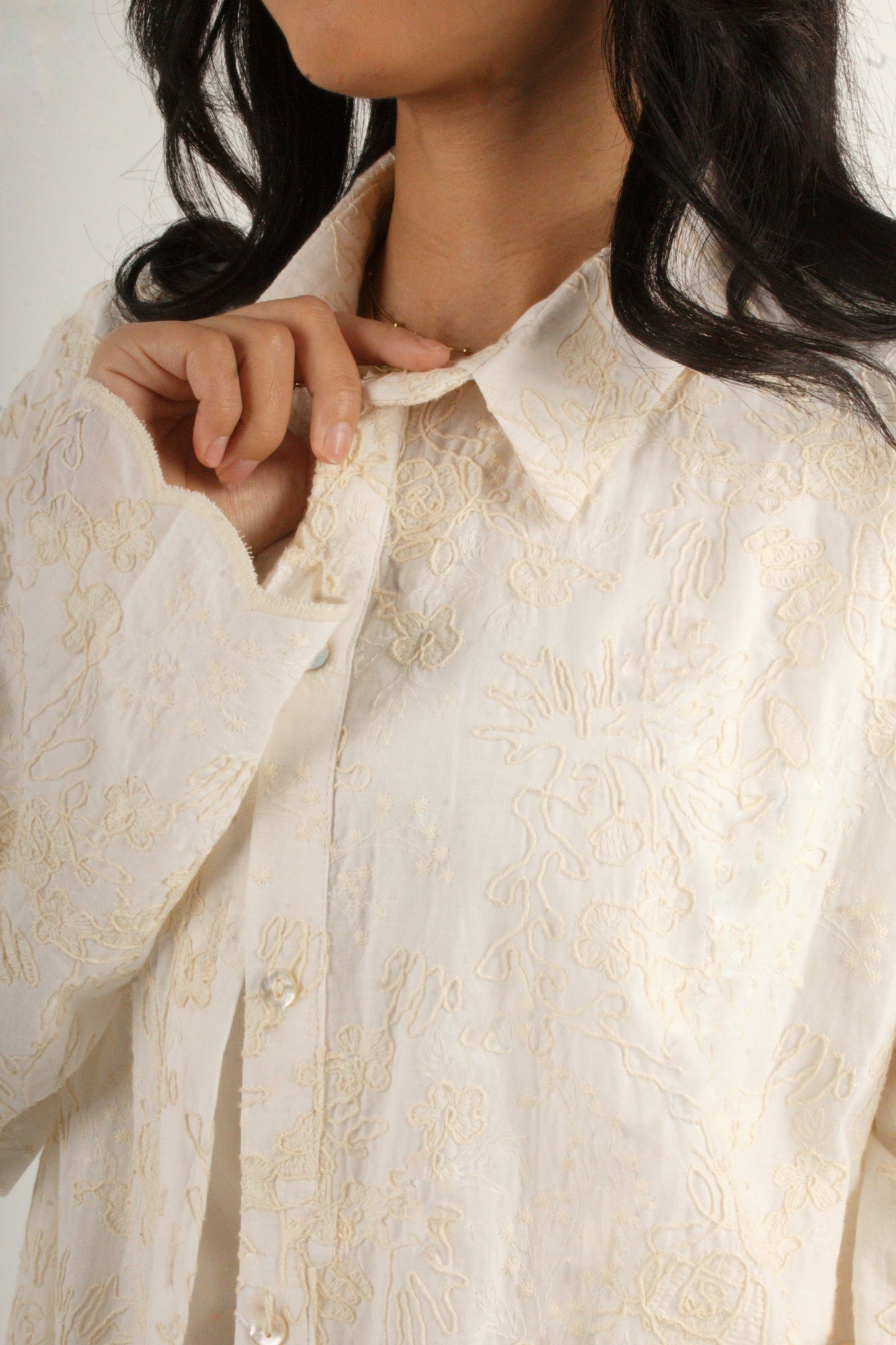 Ward Collared Kaftan