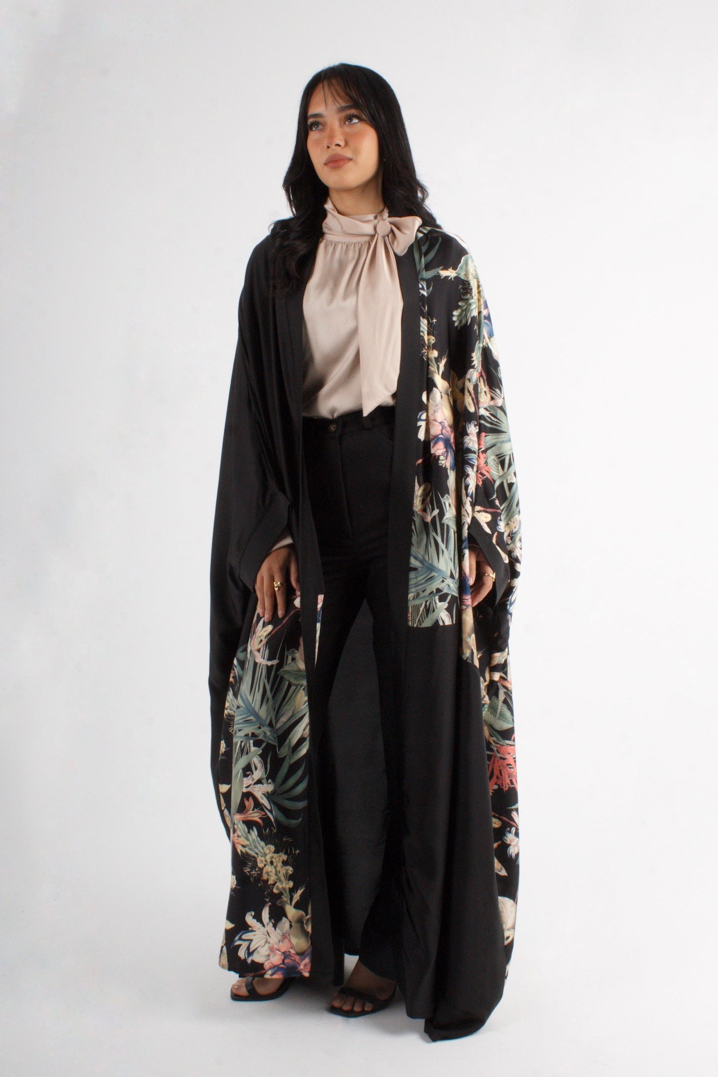 Gulf Satin Kaftan