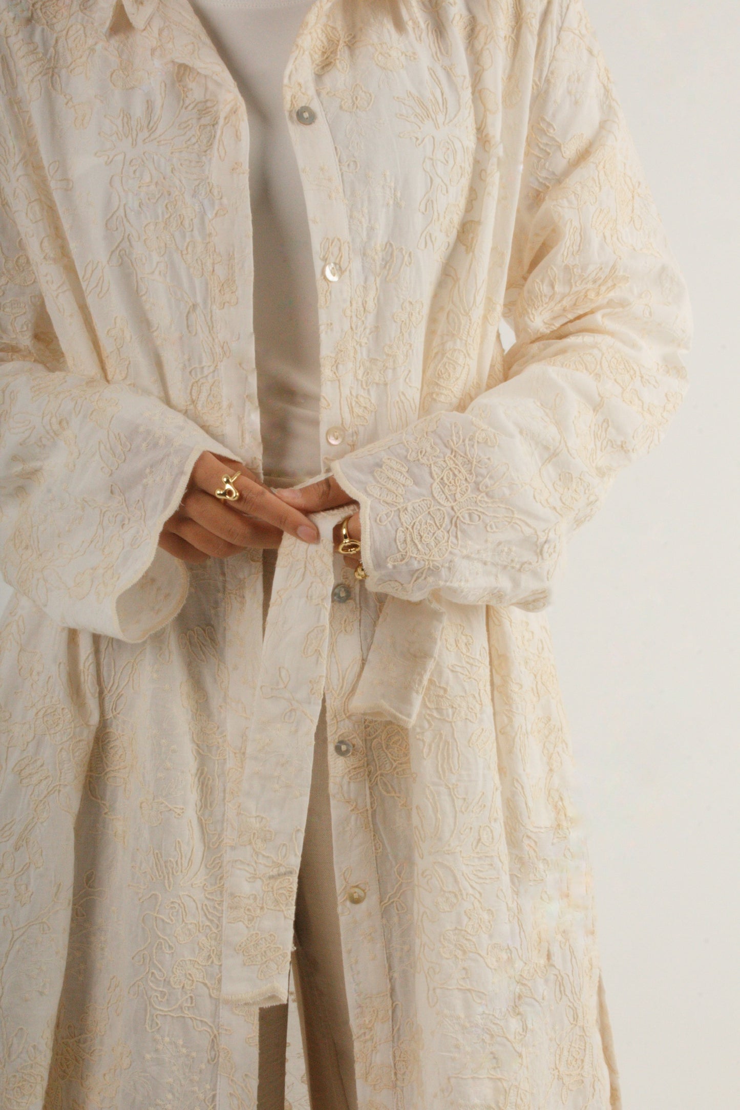 Ward Collared Kaftan
