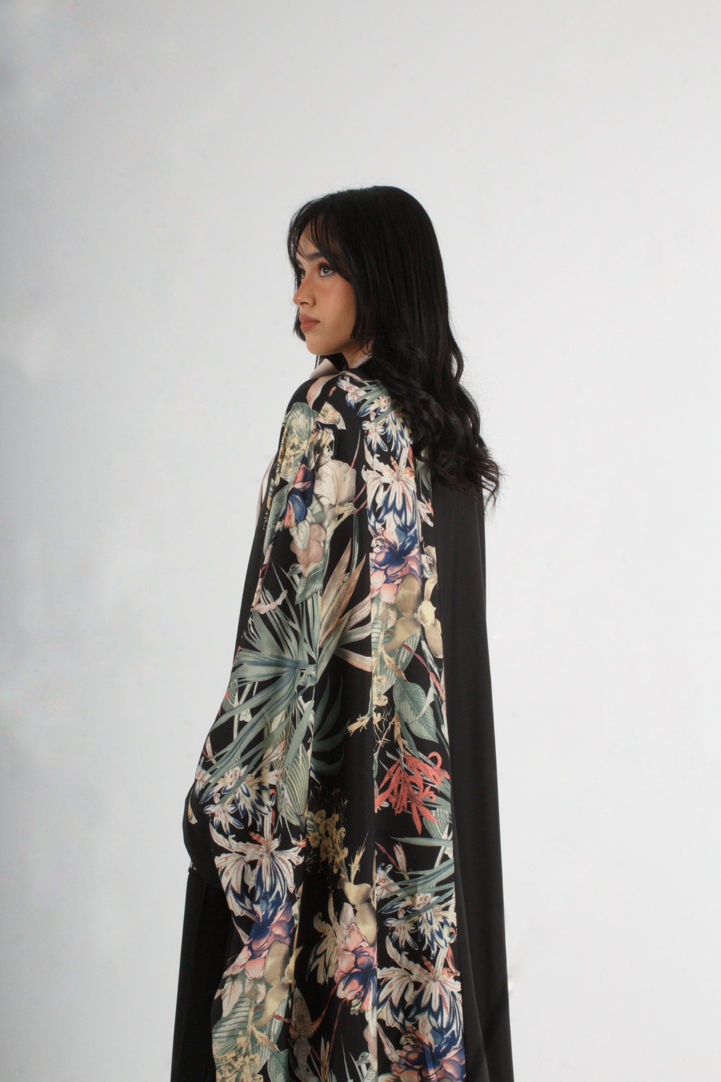 Gulf Satin Kaftan