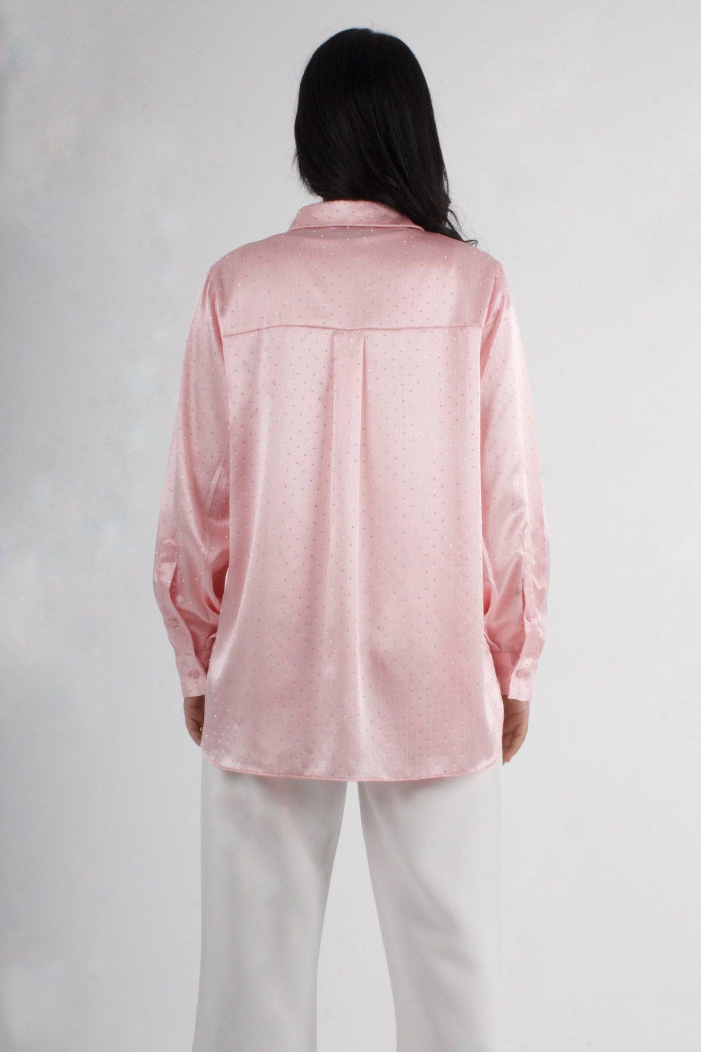 Rhinestone Button Down