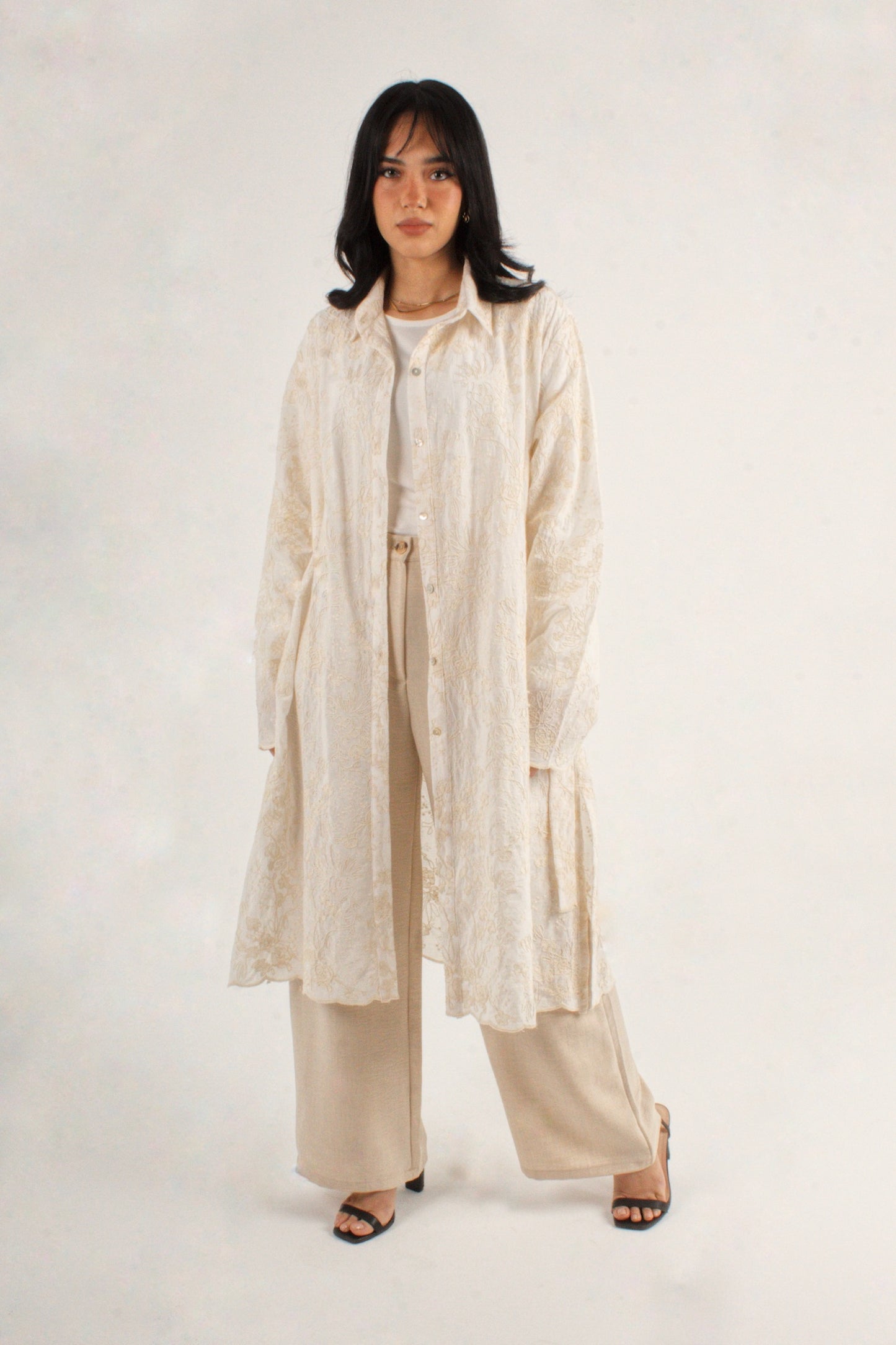 Ward Collared Kaftan