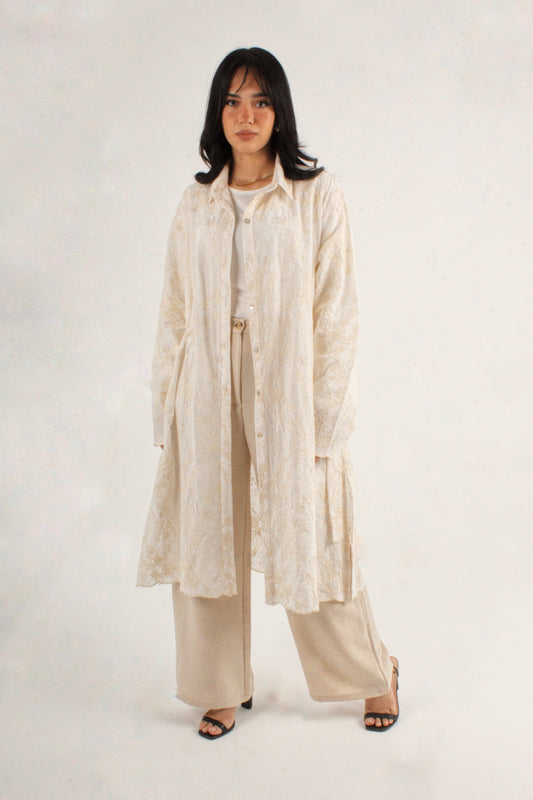Ward Collared Kaftan