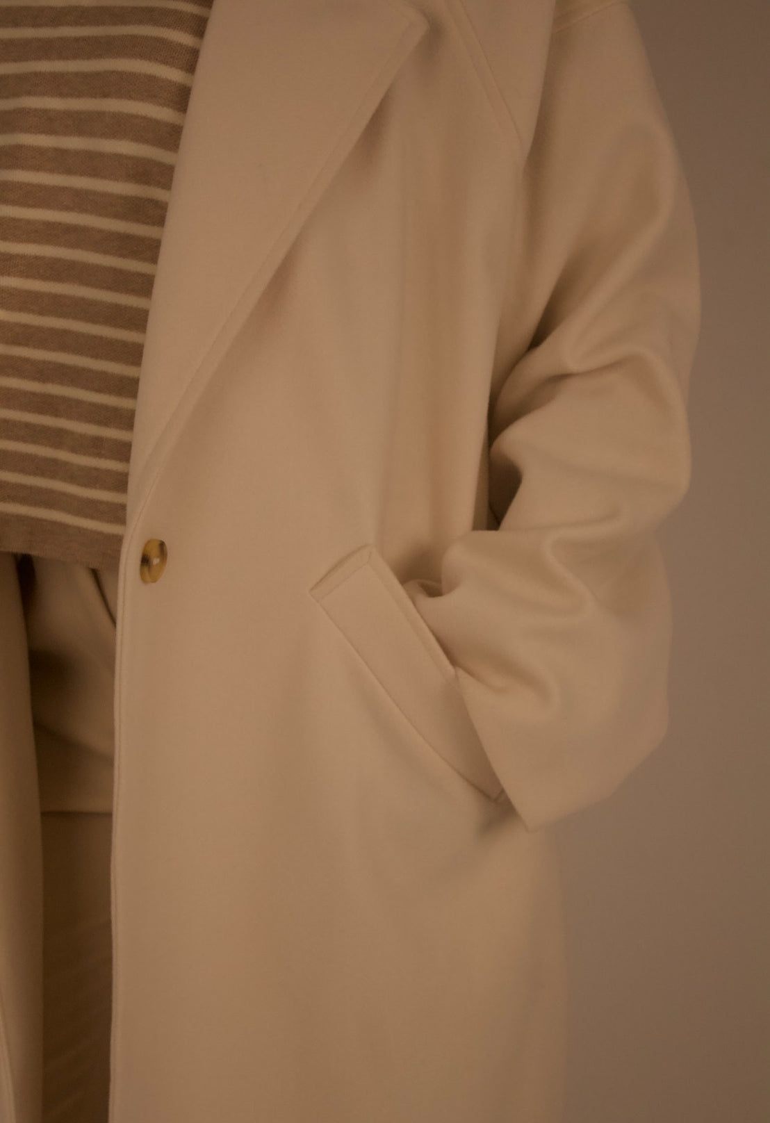 Oversized Felt Coat