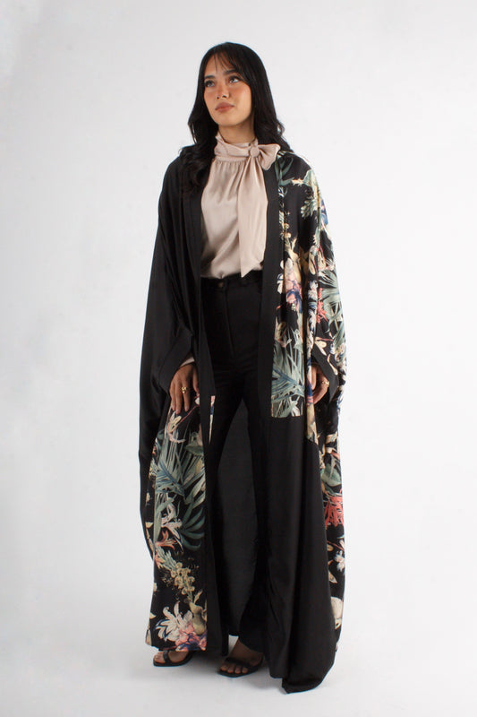 Gulf Satin Kaftan