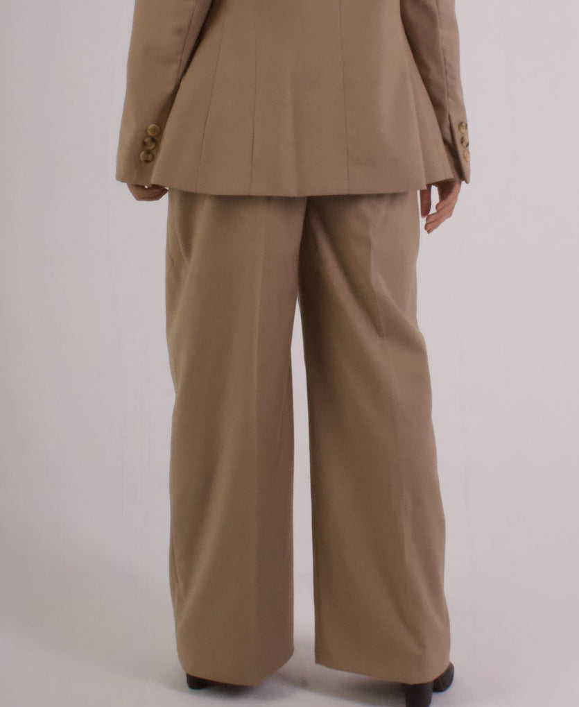 Wide Leg Suit Pants (Set for Double Breasted Suit)